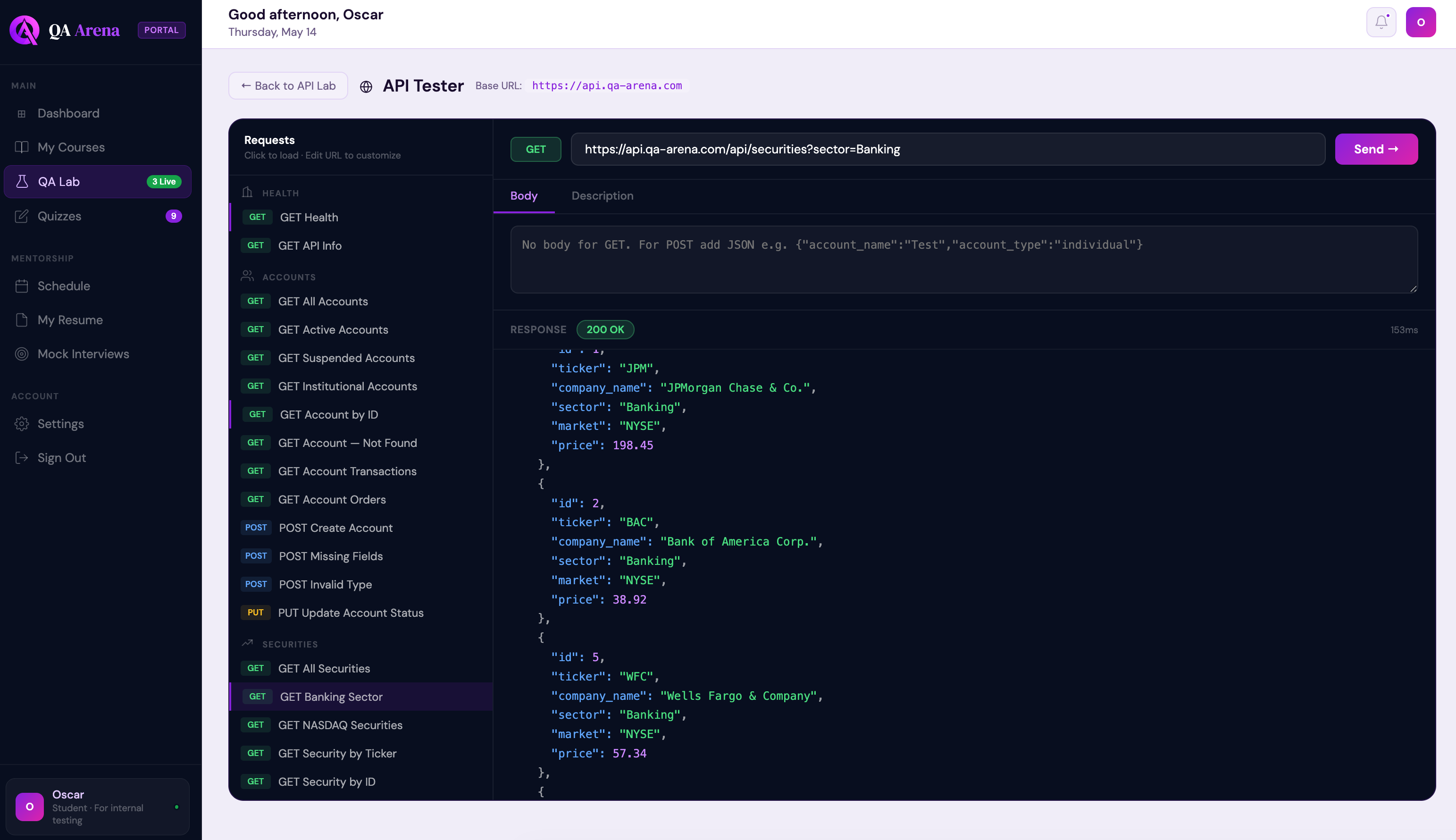 API Lab